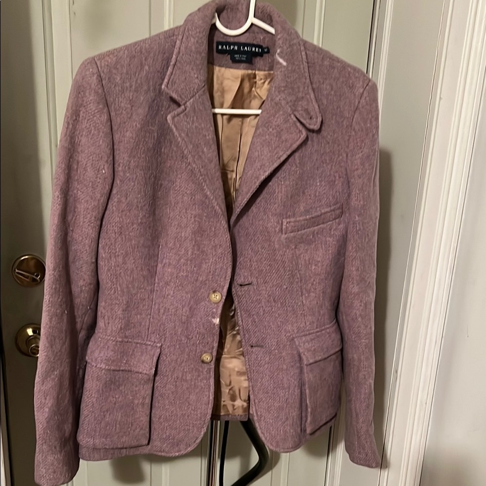 Ralph Lauren Women's Purple/Pink Blazer